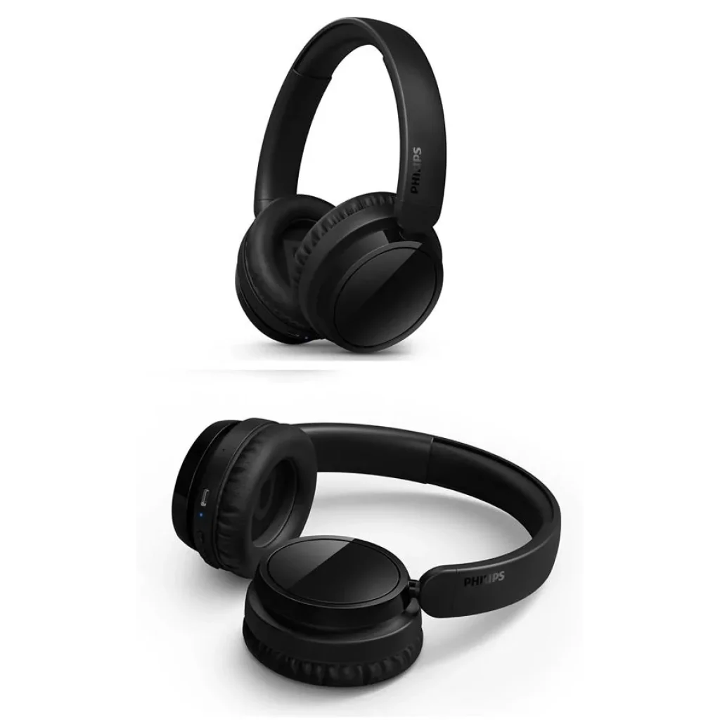 Навушники Over-ear Philips TAH5209 BT 5.3, SBC, Wireless, Mic, Чорний, TAH5209BK/00 UA